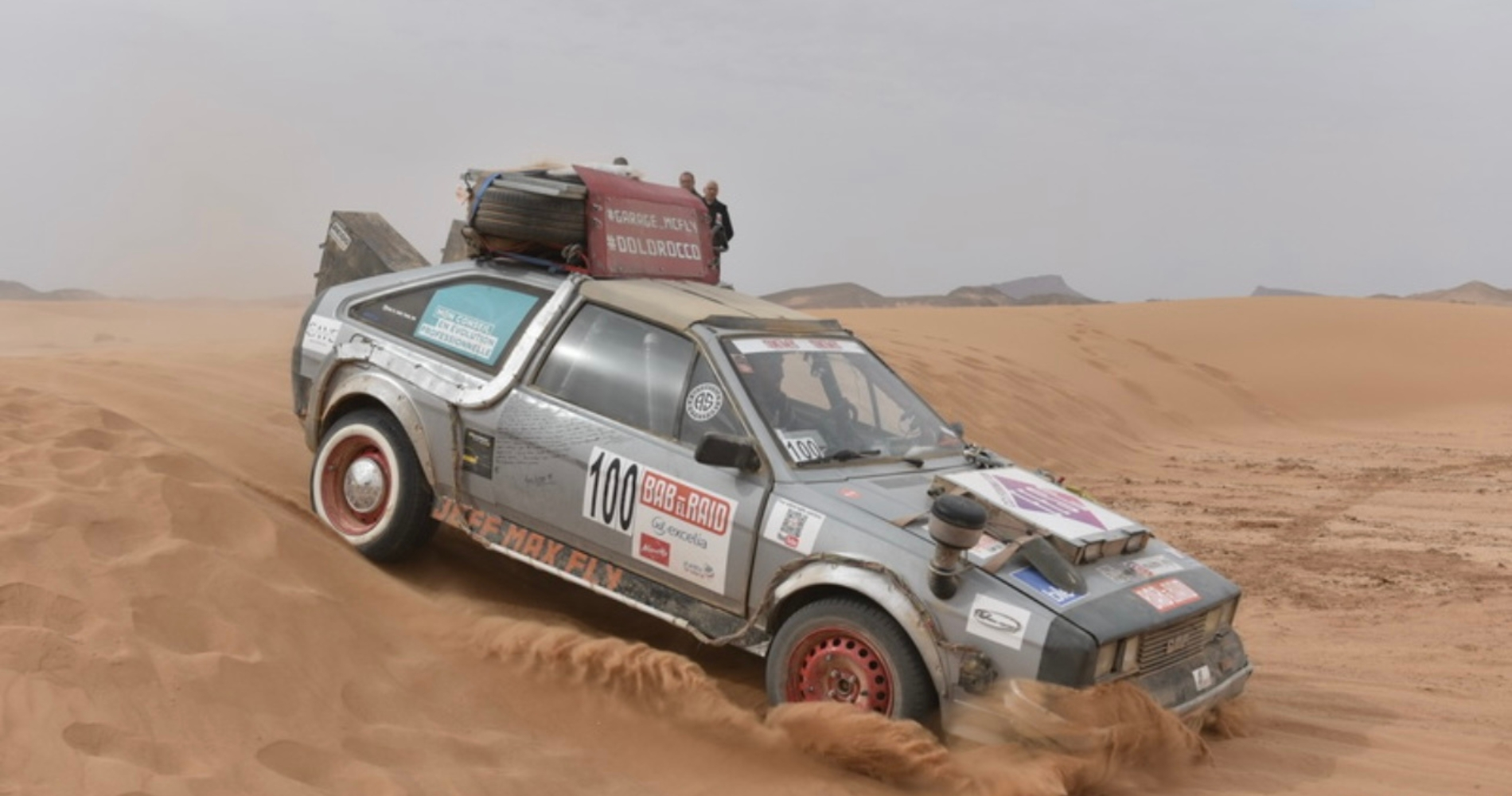 Delorocco BabelRaid 2023 McFly Garage Humanitaire