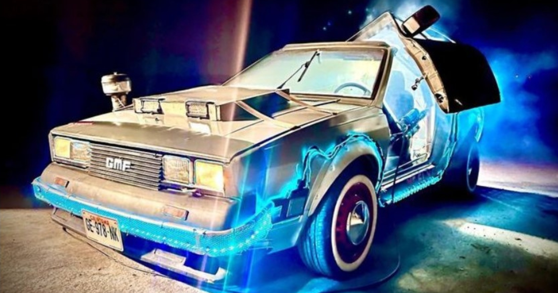 Delorocco Retour Vers Le Futur McFly Garage Humanitaire